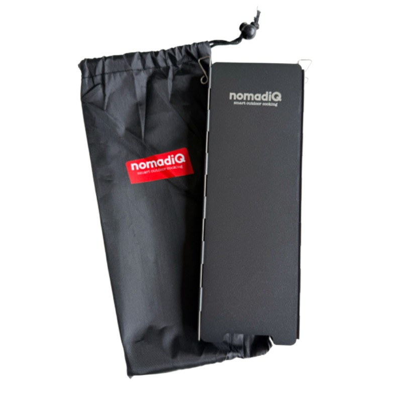 NomadiQ - Windscherm voor Outdoor 2-Pits Kooktoestel